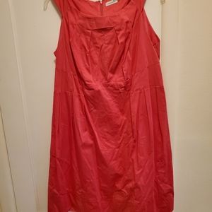 Pink Calvin Klein summer dress